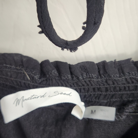 Black cropped top size M - Picture 5 of 6